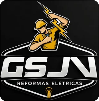 Logomarca GSJV Reformas Elétricas